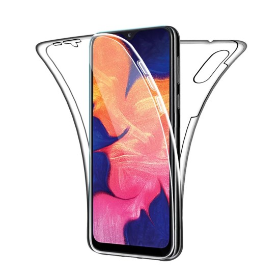 Capa de Silicone 360º para Samsung Galaxy A10/M10 Transparente